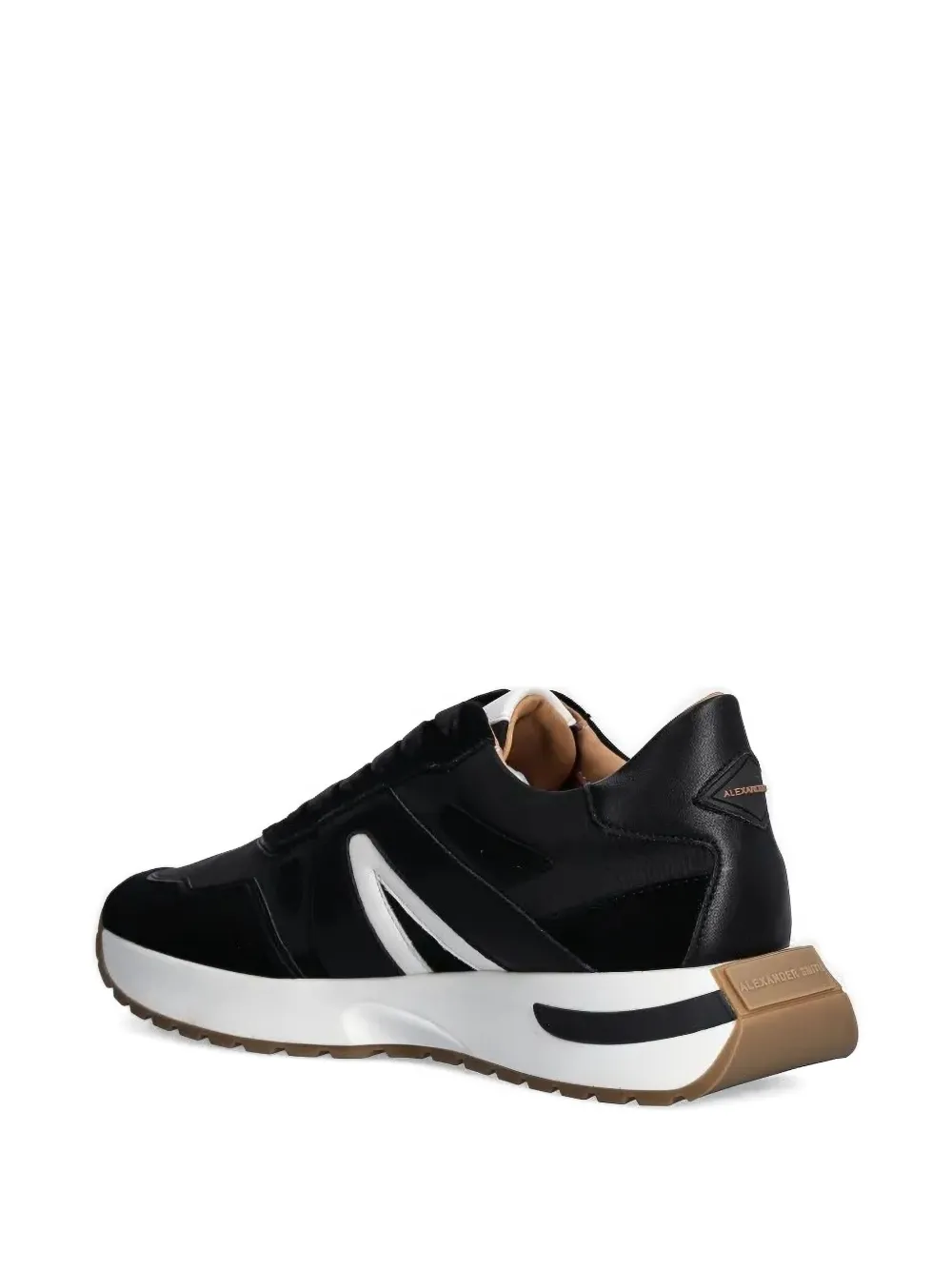 Alexander Smith Sneakers met vlakken en veters BLK