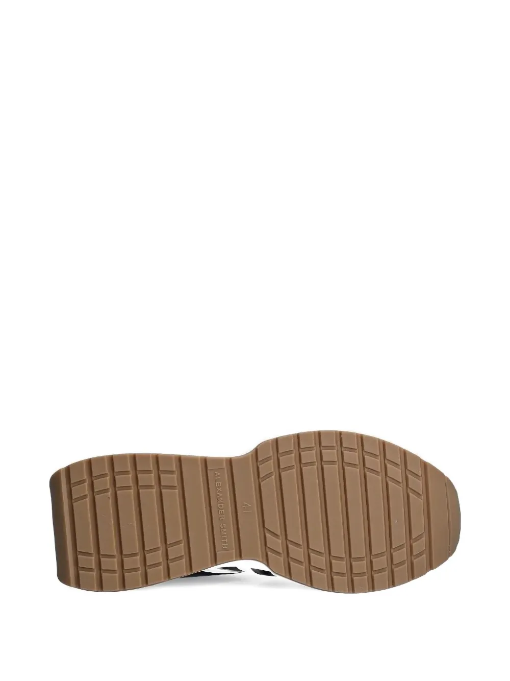 Alexander Smith Sneakers met vlakken en veters BLK