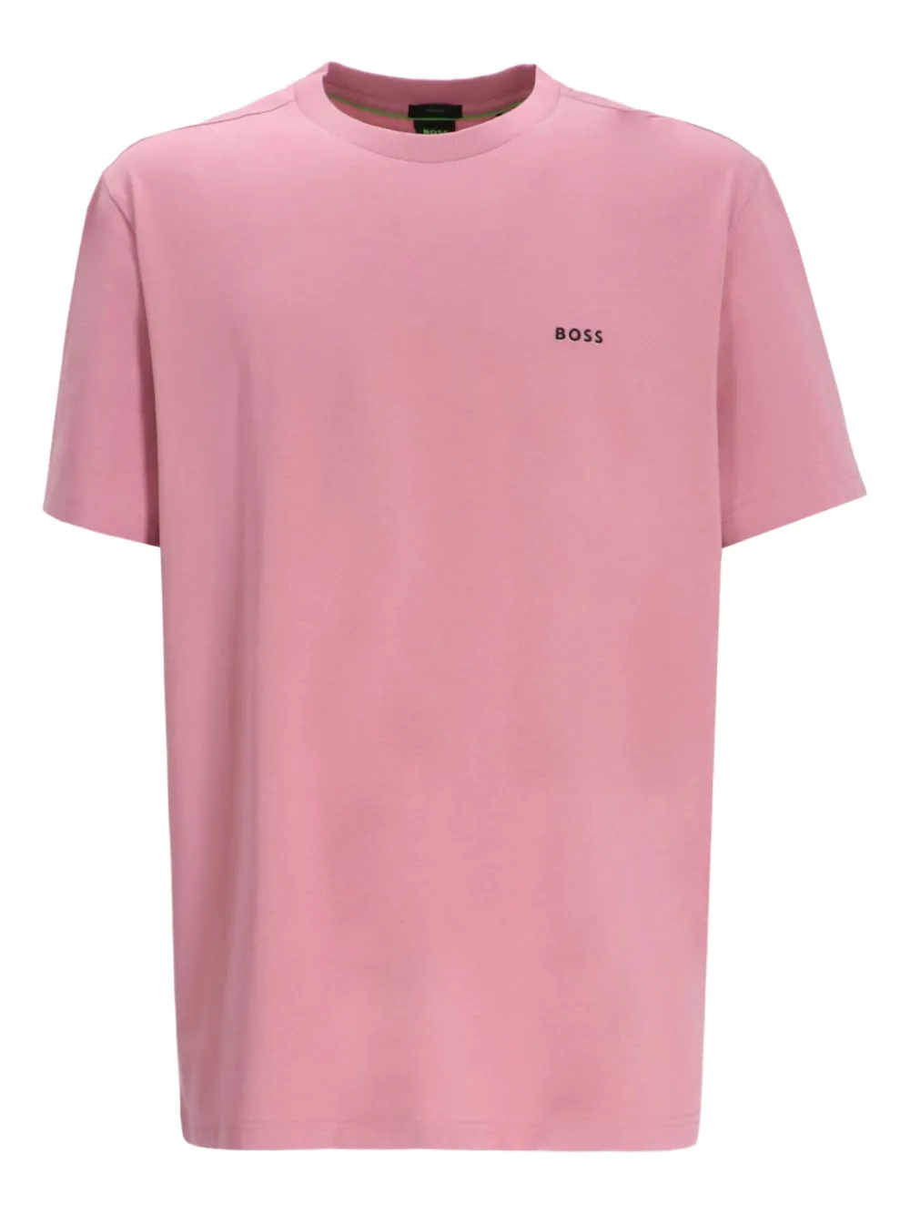 BOSS T-shirt met geborduurd logo Roze