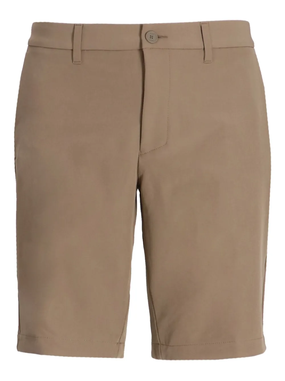 Hugo Boss Tailored Chino Shorts In Brown