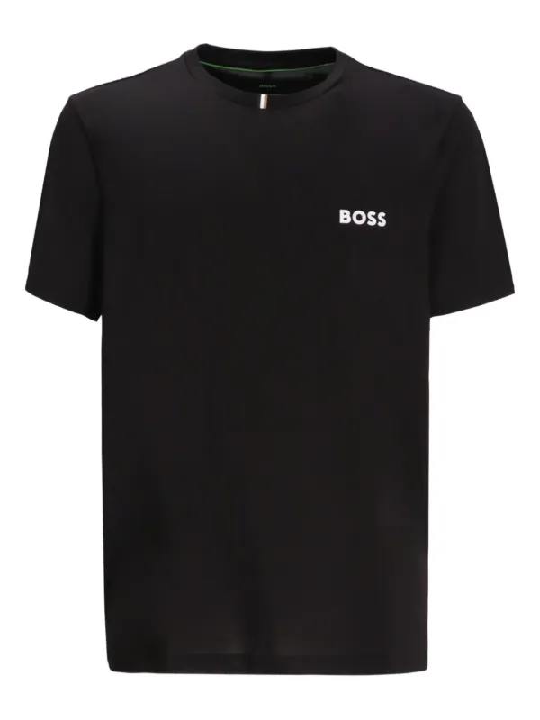 BOSS ロゴ Tシャツ | ブラック | FARFETCH JP