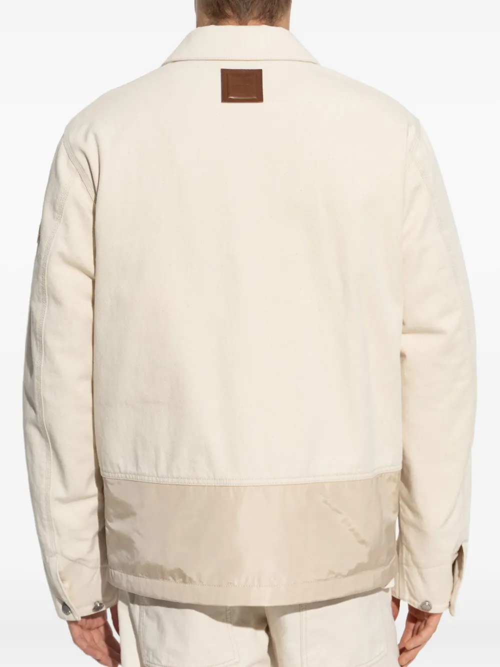 Moncler Bomberjack met rits Beige