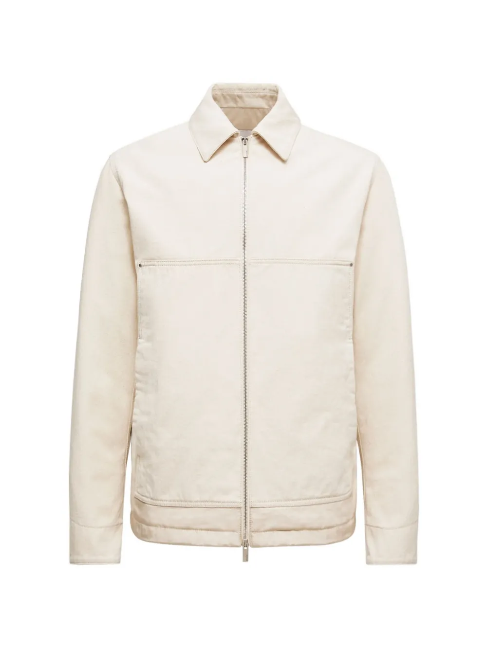 Moncler Bomberjack met rits Beige