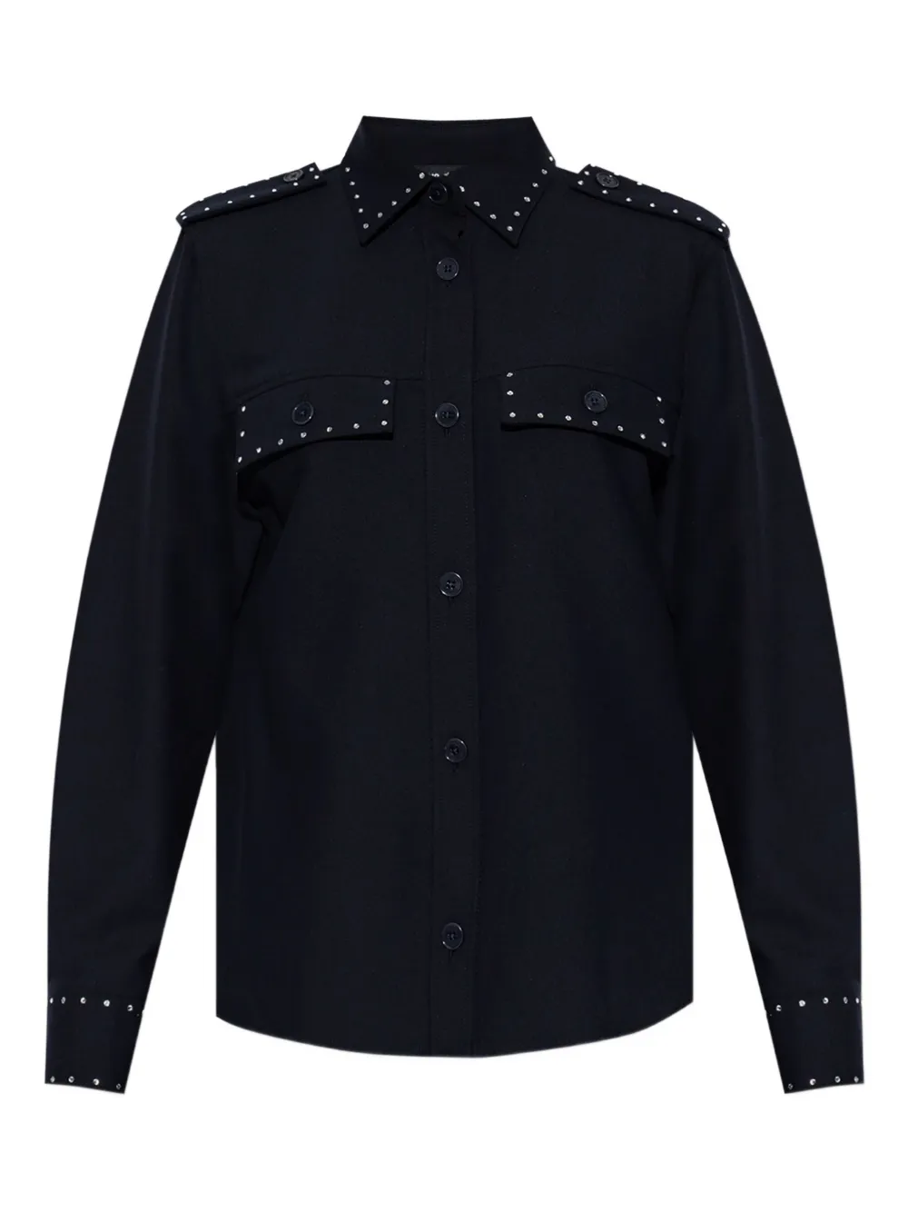 Zadig&Voltaire stud-embellished shirt
