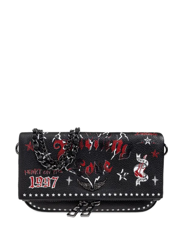 Zadig&Voltaire Rock Nano Punk clutch bag