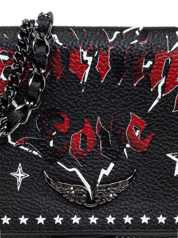 Zadig&Voltaire Rock Nano Punk Clutch Bag | Black | FARFETCH RO