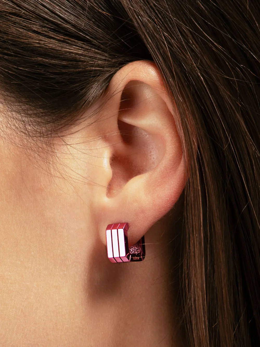  Eéra 18k White Gold Candy Earring - Pink 