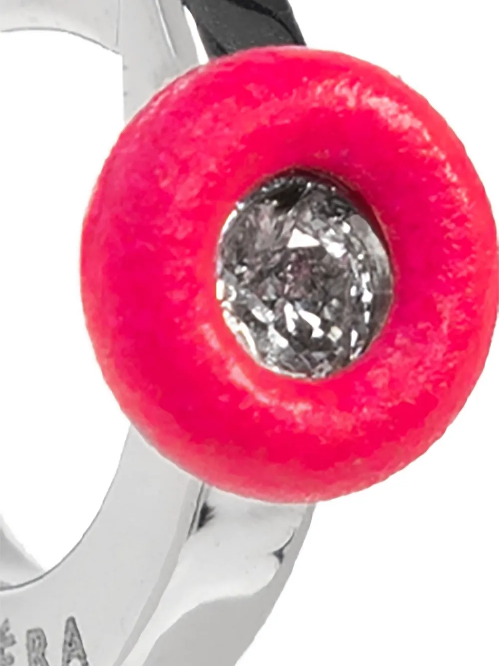 EÉRA arracada en oro blanco de 18kt | Image 2