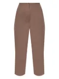 Cult Gaia tailored cropped trousers - Brown