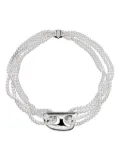 EÉRA multi-strand pearl necklace - Silver