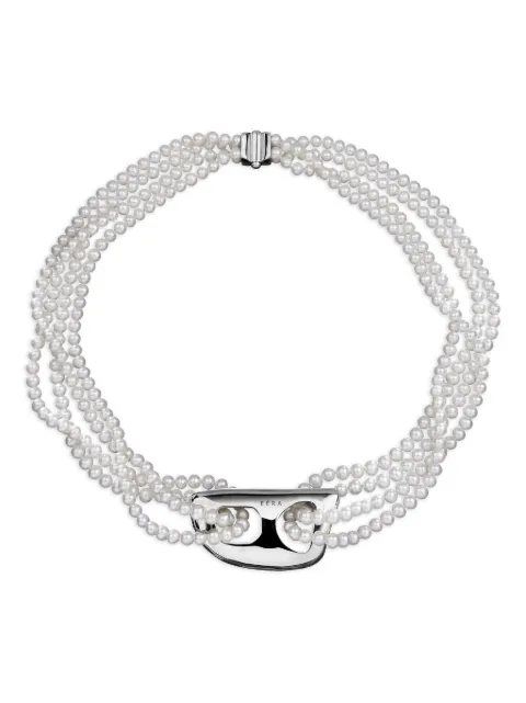 EÉRA multi-strand pearl necklace