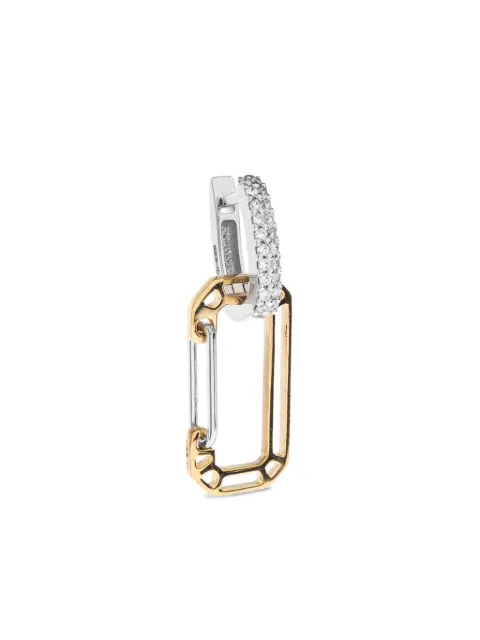 EÉRA 18K white and yellow gold Anima Small single earring
