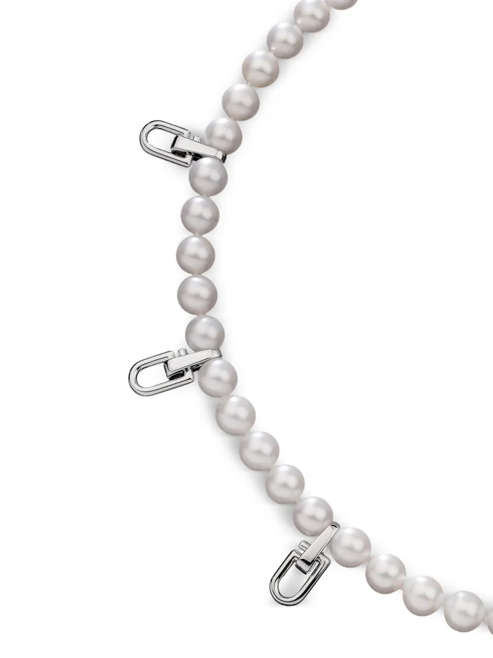  Eéra Collar Reine Con Perla - Plateado 