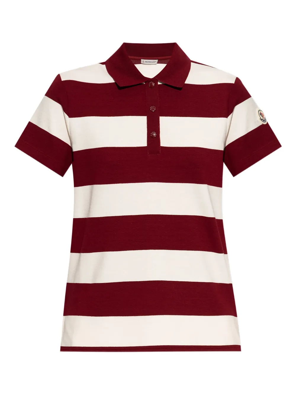 striped polo shirt