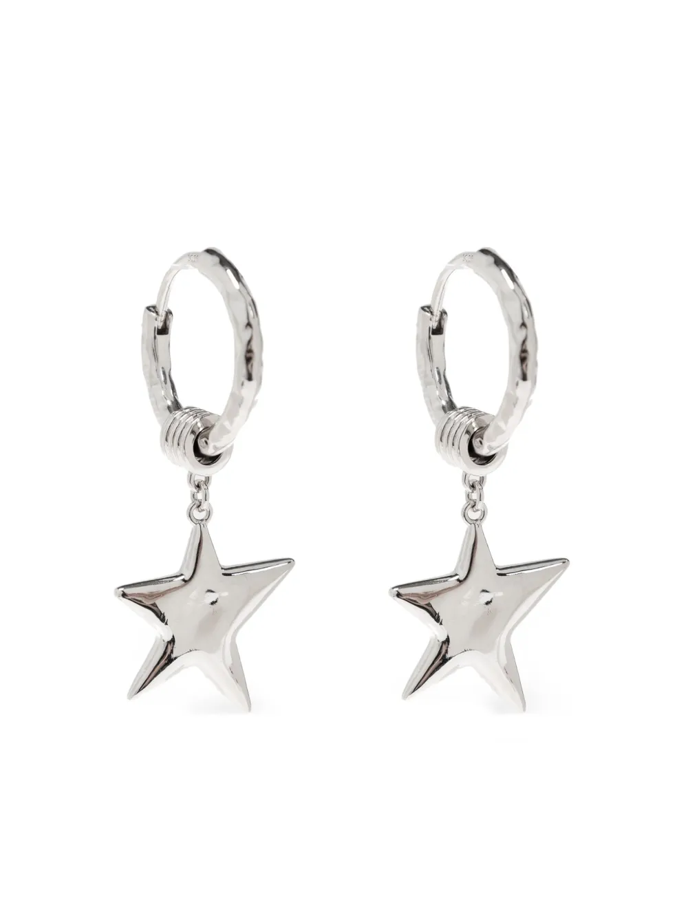 Zadig&Voltaire star-charm hoop earrings