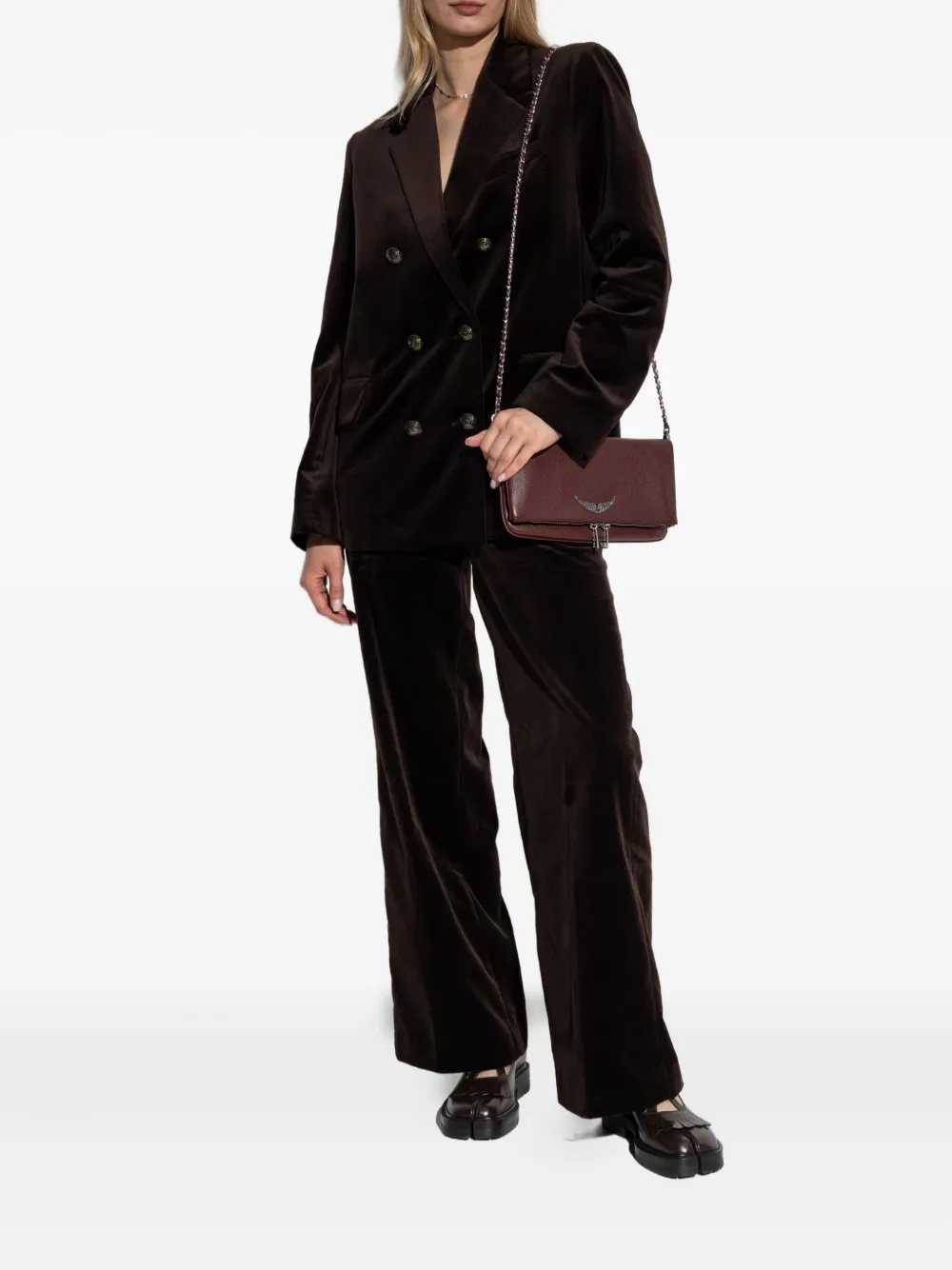 Zadig&Voltaire velvet trousers | Pantalones con tiro alto | Image 2