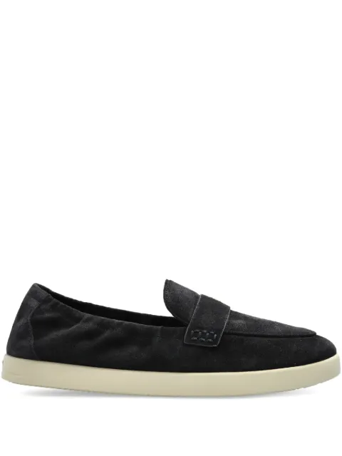 Tory Burch suede slip-on loafers