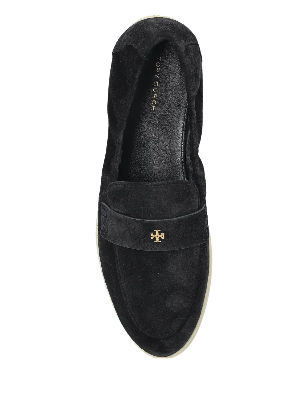 Tory Burch Suède loafers Blauw