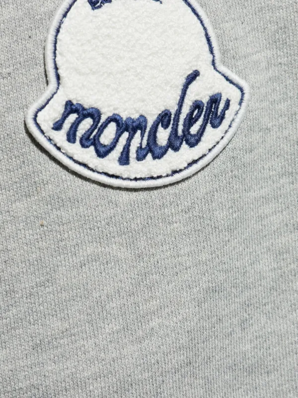 ◆MONCLER◆ ドローストリング トラック ショーツ Moncler ドローストリング ショートパンツ | グレー | FARFETCH JP