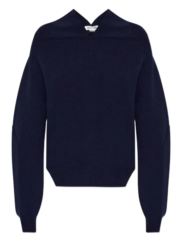 Victoria Beckham ブラック ニット セーター サイズ 1 High Neck Jumper In Black – Victoria Beckham UK