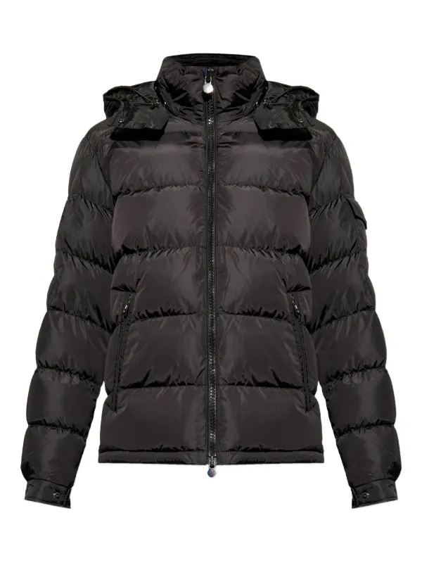 Moncler Maya Padded Jacket Black FARFETCH IN