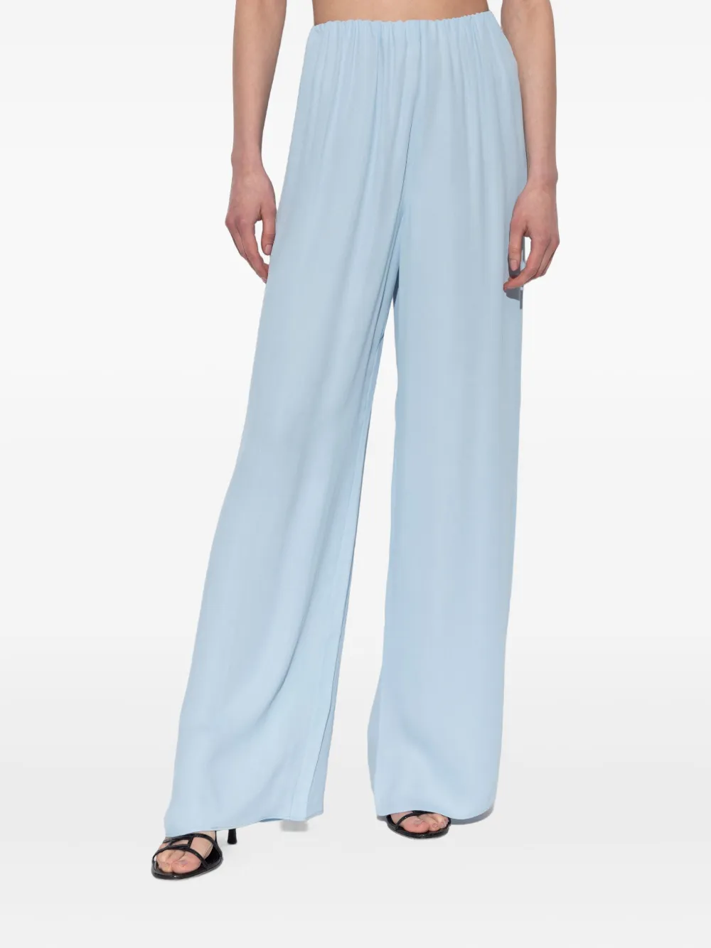 Cult Gaia Wide-leg Trousers In Blue