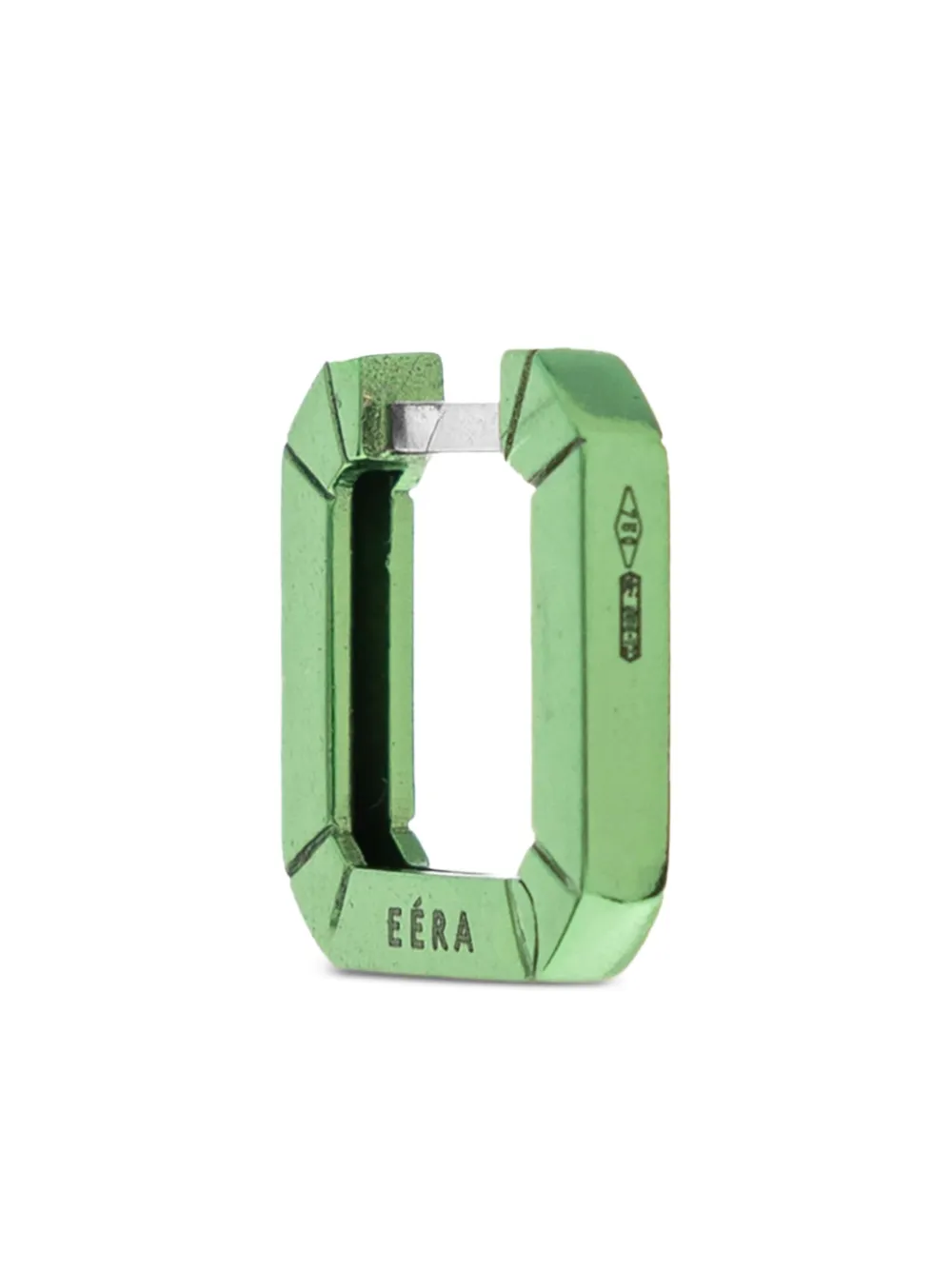 EÉRA aretes con diseño geométrico | verde | Image 1