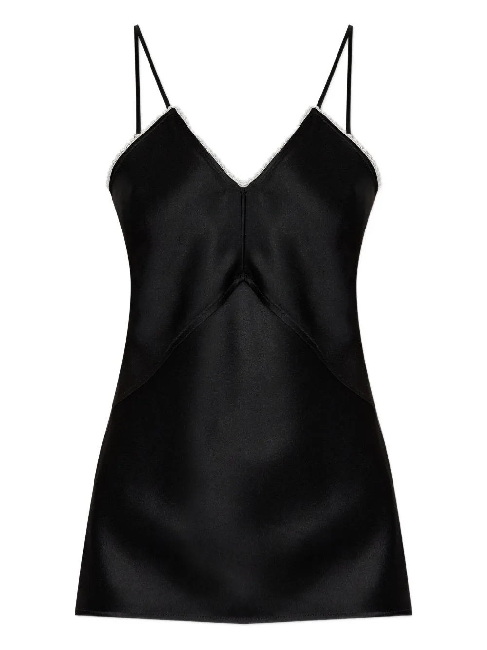 Victoria Beckham Top met V-hals Zwart