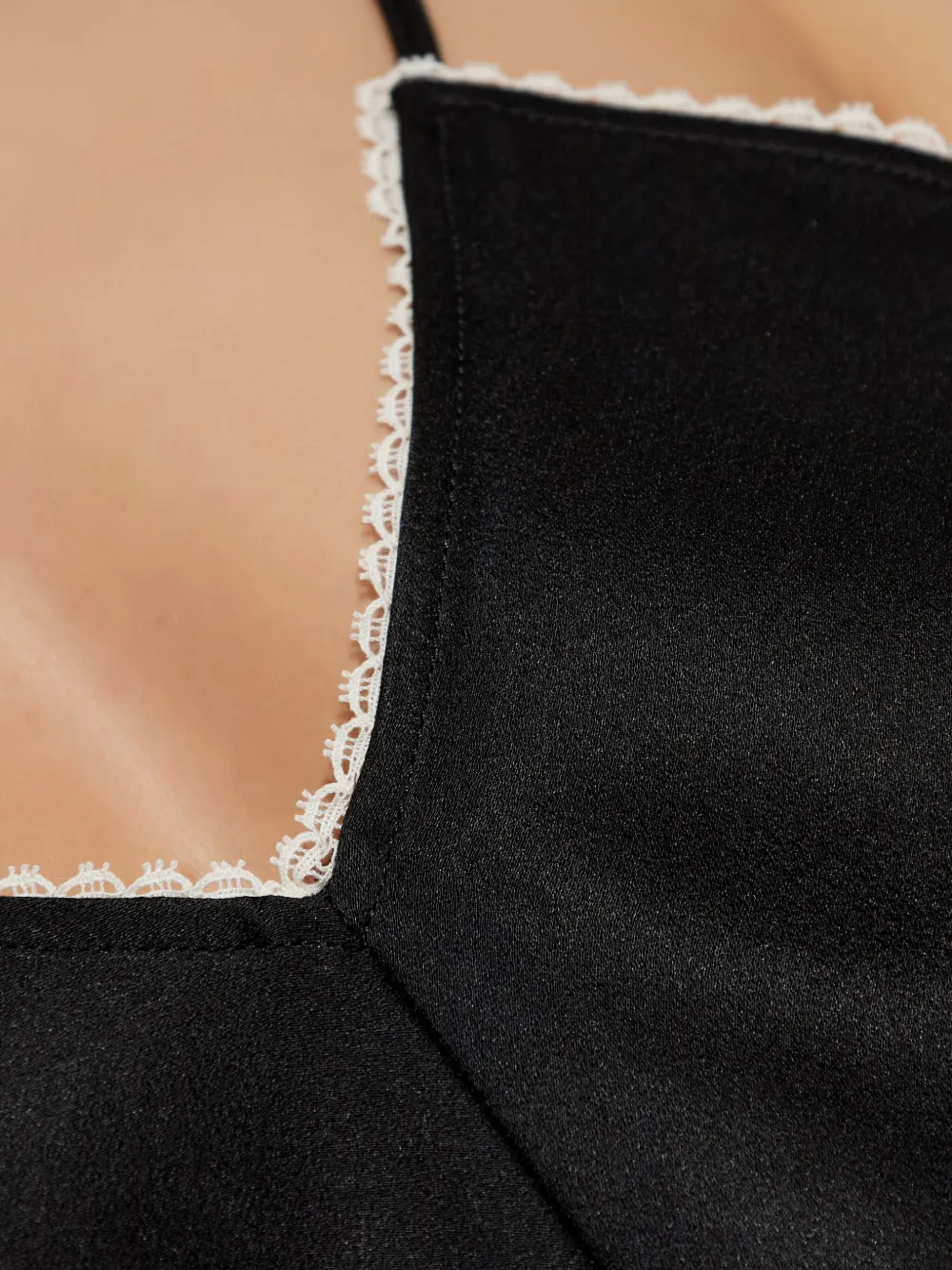 Victoria Beckham Top met V-hals Zwart