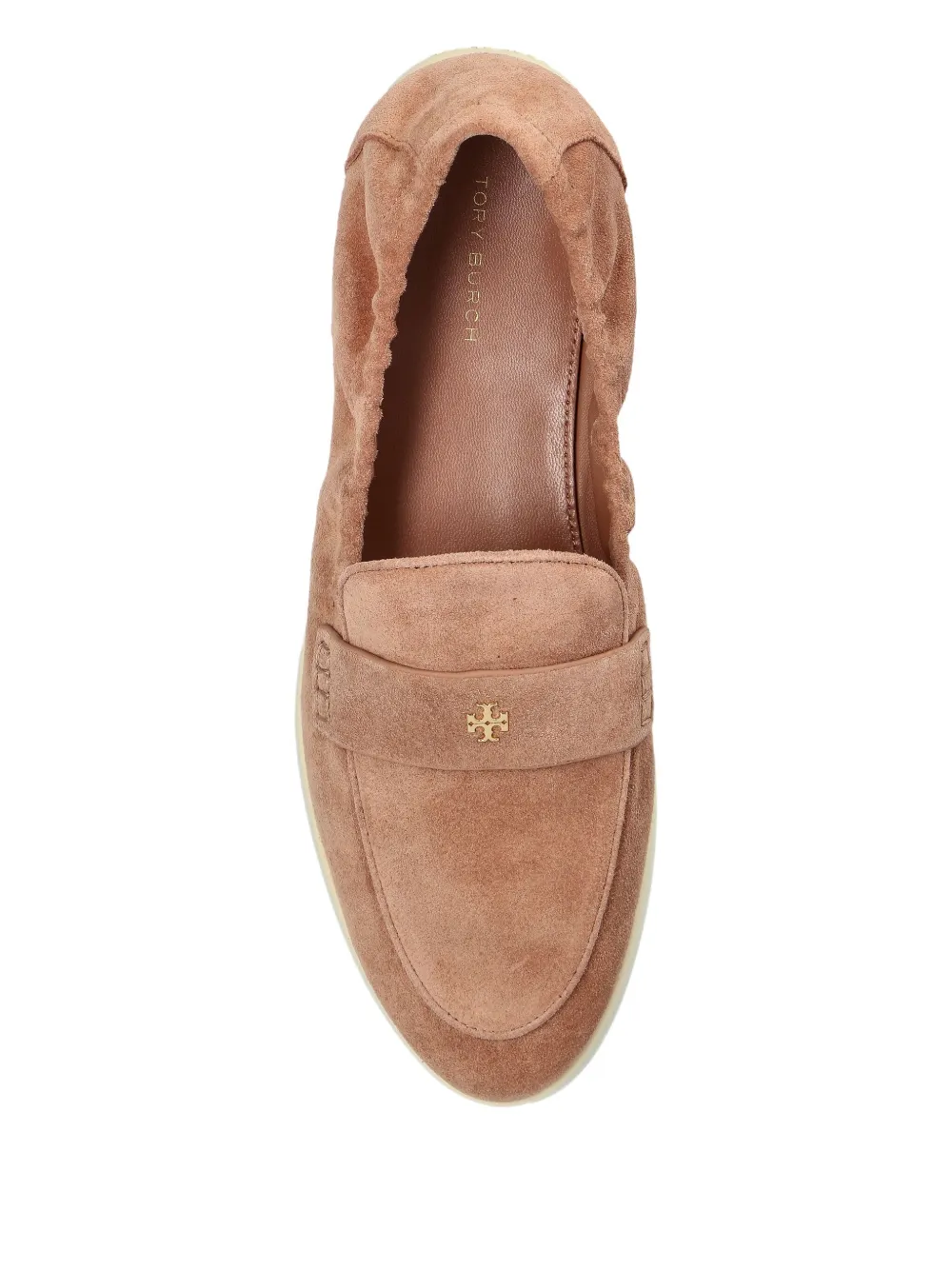 Tory Burch suede loafers Pink