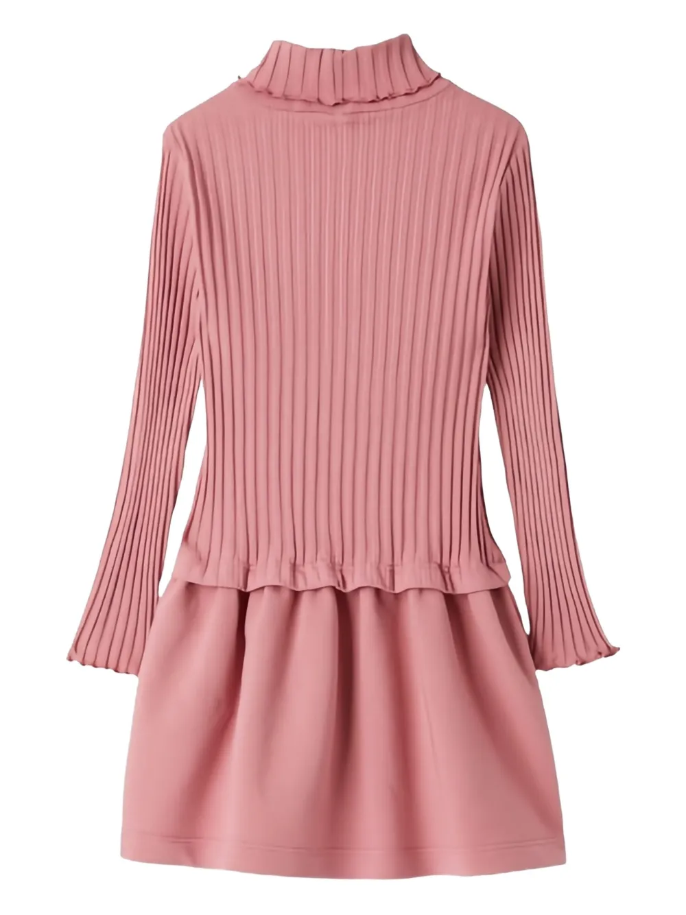 Il Gufo ruffled ribbed dress | Girls Knitted Dresses | Image 2