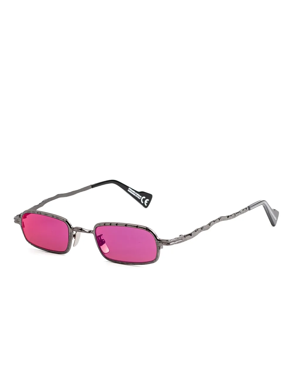 Kuboraum Z18 futuristic rectangular-frame sunglasses | Men | Image 2