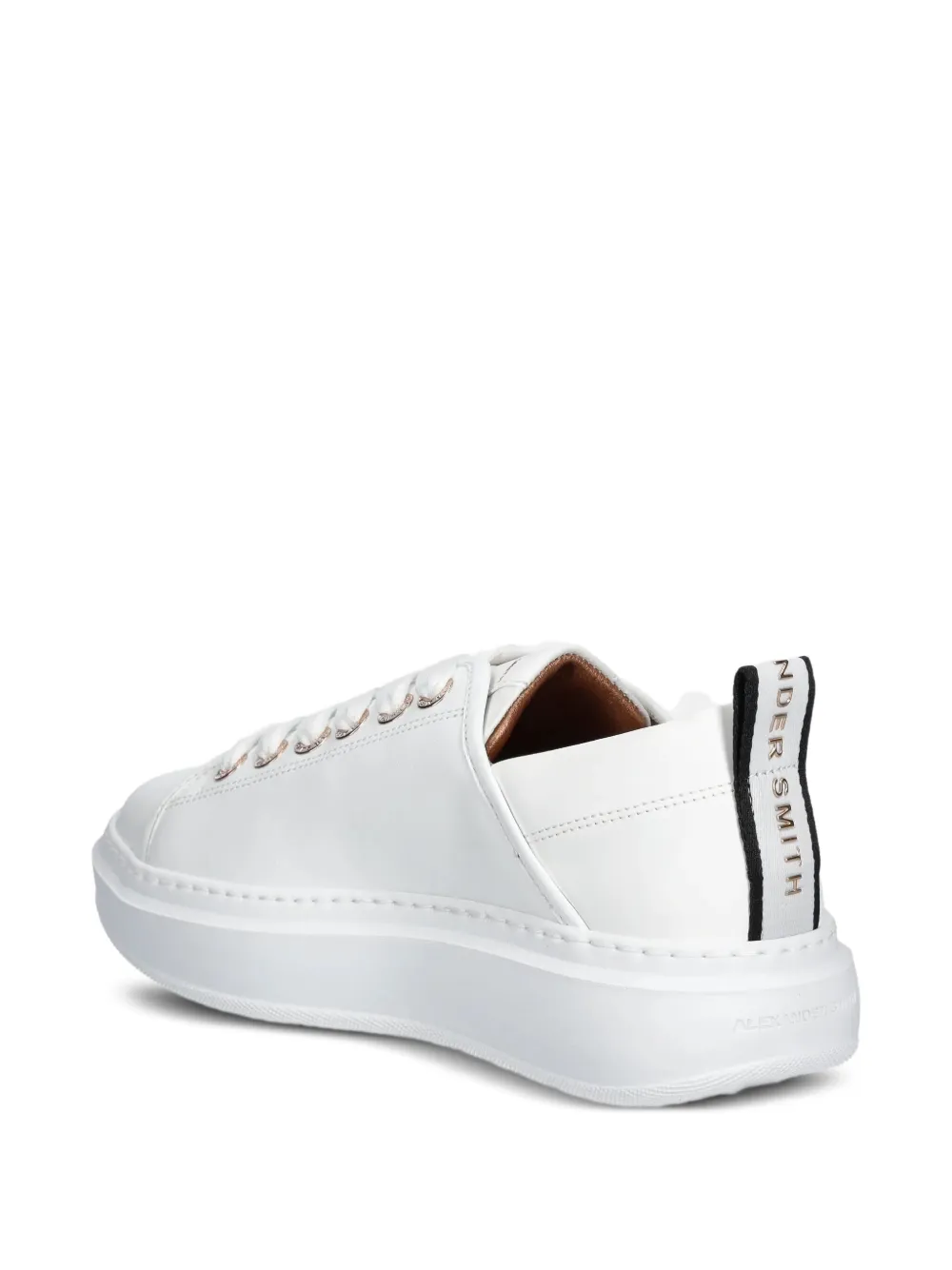 Alexander Smith Sneakers met plateauzool Wit