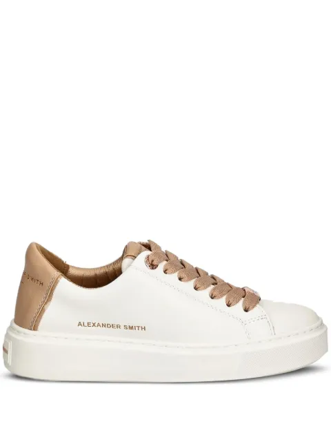Alexander Smith leather lace-up trainers