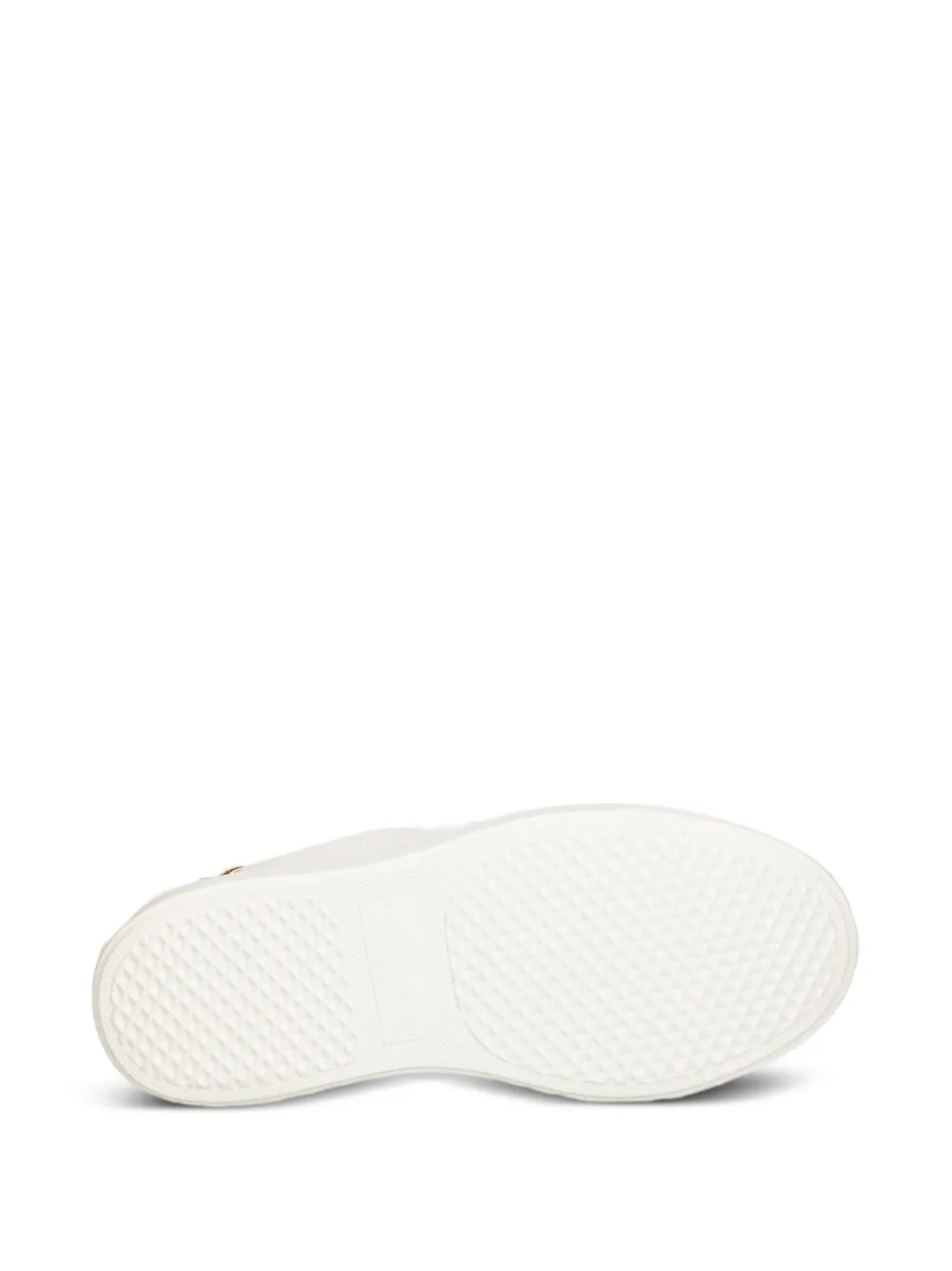 Alexander Smith leather lace-up trainers White