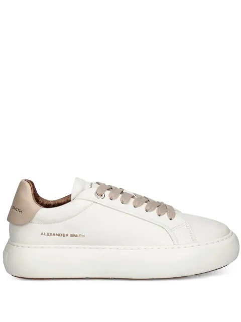 Alexander Smith leather platform sneakers