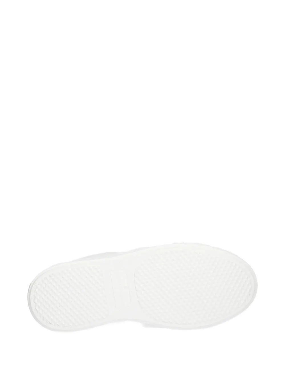 Alexander Smith leather panelled sneakers White