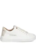 Alexander Smith London leather platform sneakers - White