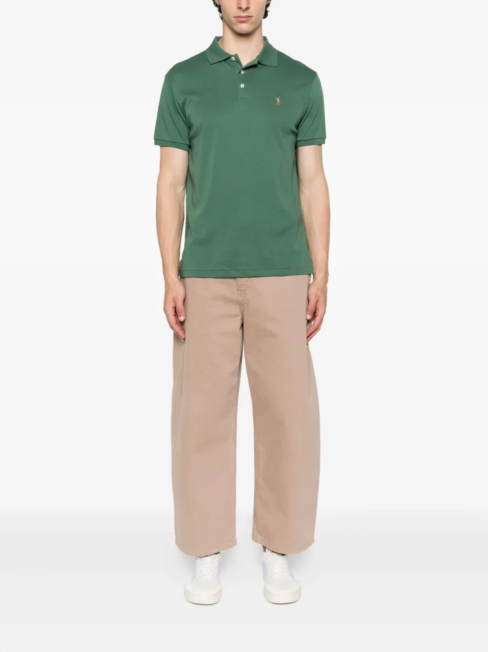 Polo Ralph Lauren Poloshirt met borduurwerk Groen