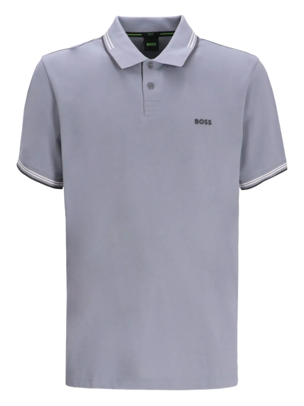 BOSS Polo con dettagli a contrasto - Blu