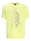 BOSS graphic-print T-shirt - Yellow