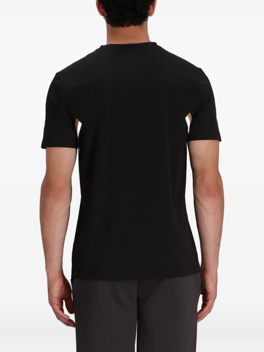 BOSS T-shirt met logoprint Zwart