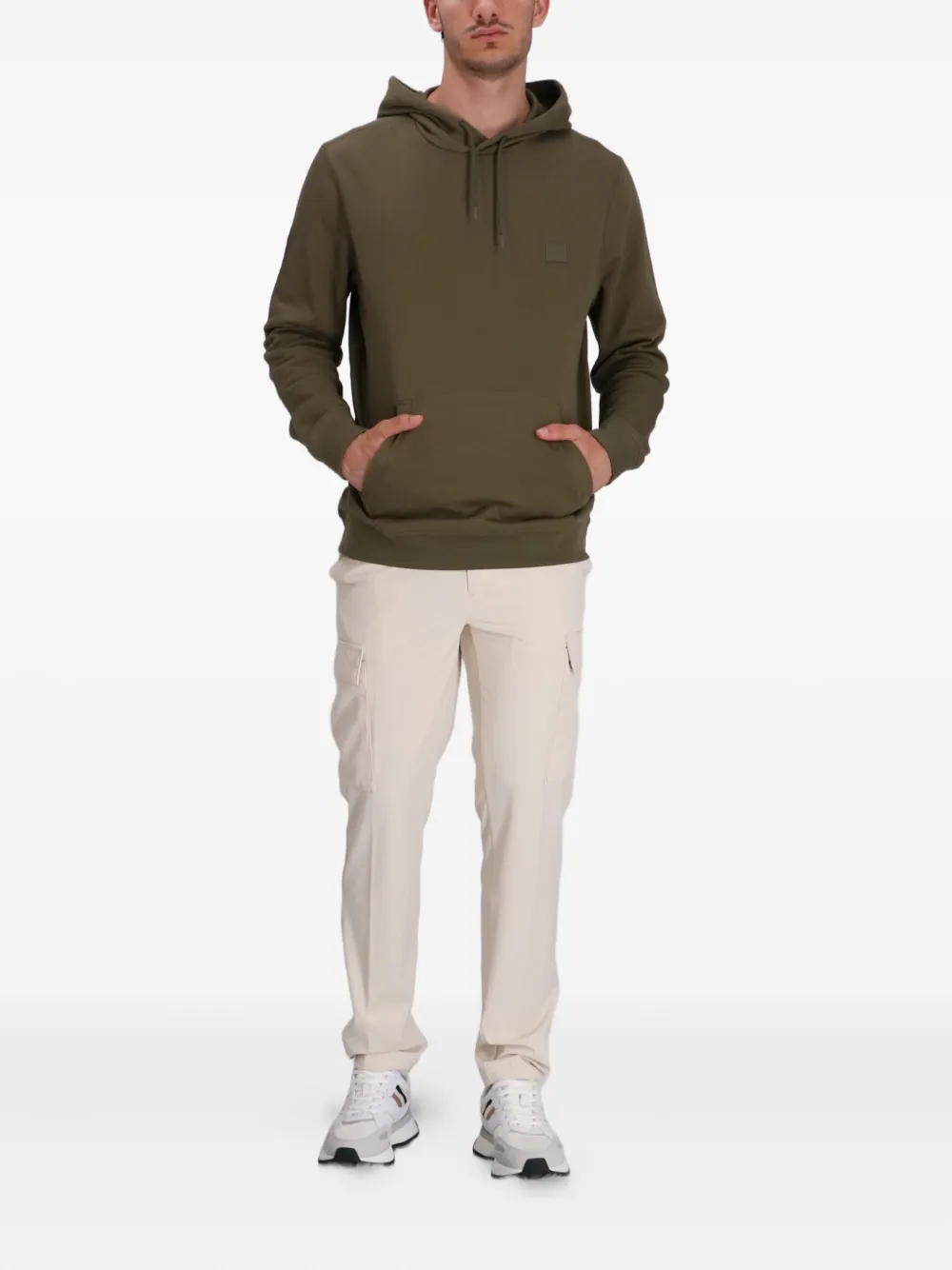 BOSS logo-appliqué hoodie | Hoodies | Image 2