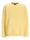 BOSS crew-neck sweatshirt - Yellow