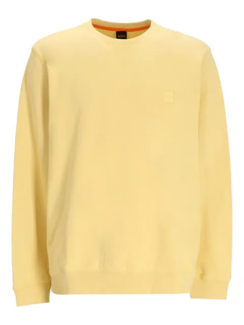 BOSS crew-neck sweatshirt