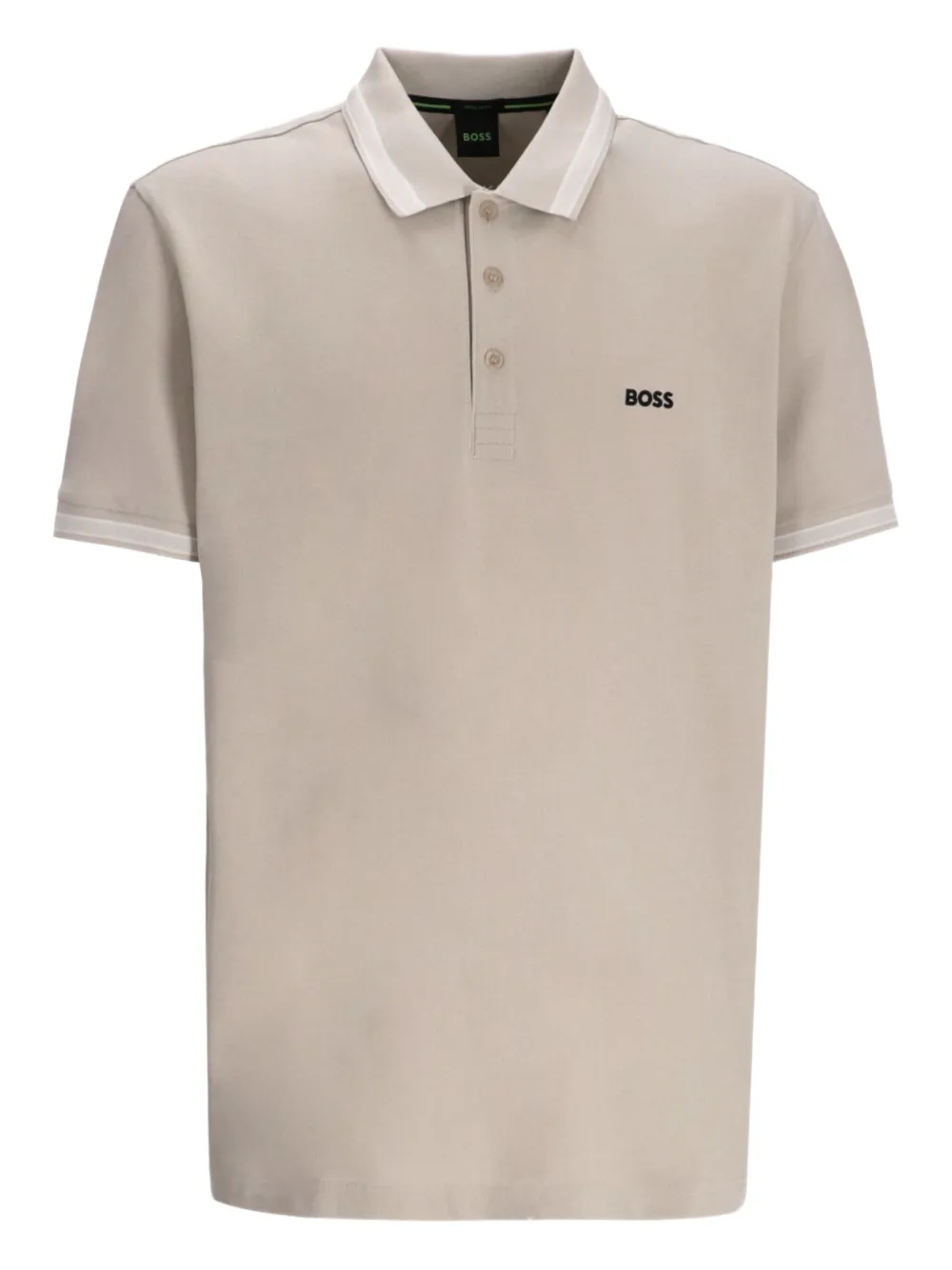 BOSS Piqué poloshirt Beige