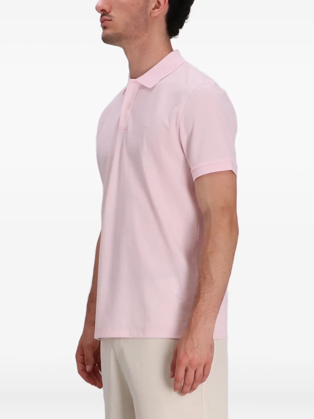 BOSS Piqué poloshirt Roze