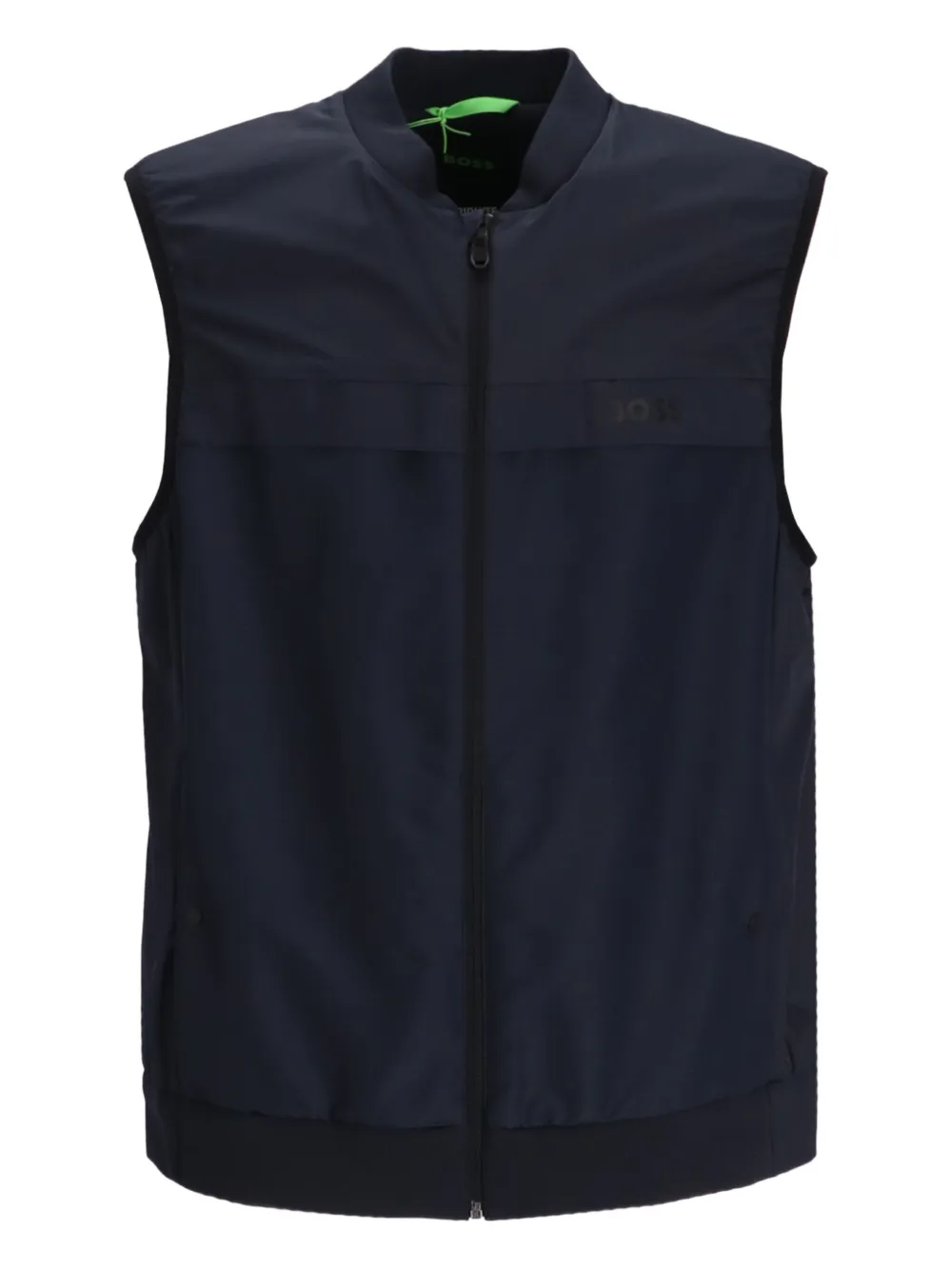 BOSS Bodywarmer met rits Blauw