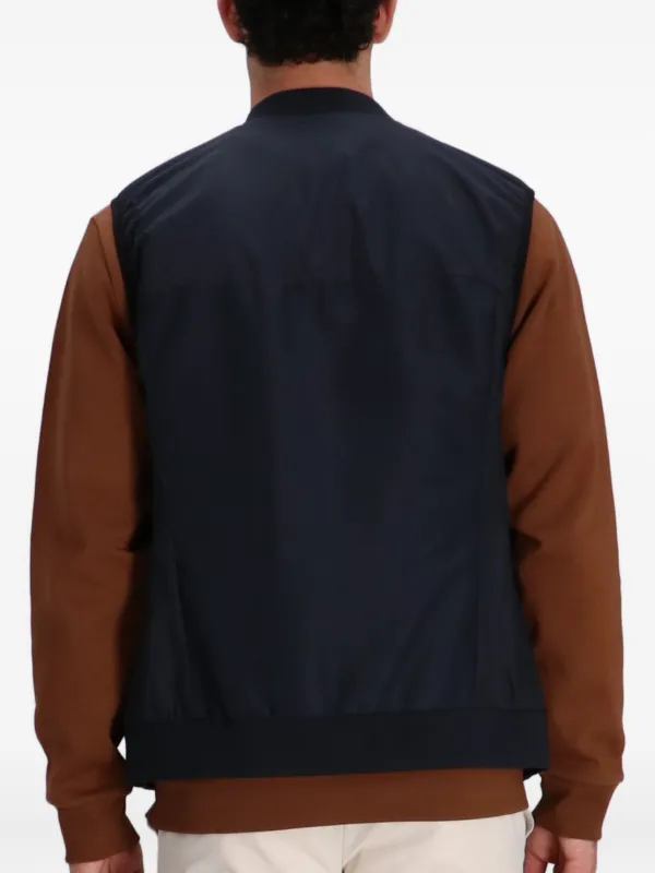 BOSS ジップアップ ベスト | ブルー | FARFETCH JP