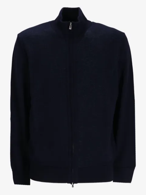 BOSS zip-up cardigan
